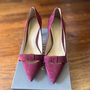 Ann Taylor Suede Heels Size 7.5